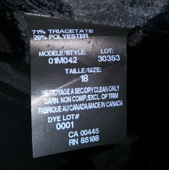 Long Tall Sally Louben Triacetate Suit Jacket - Picture 4 of 5